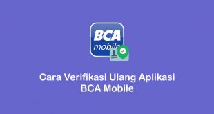 cara verifikasi ulang aplikasi BCA mobile